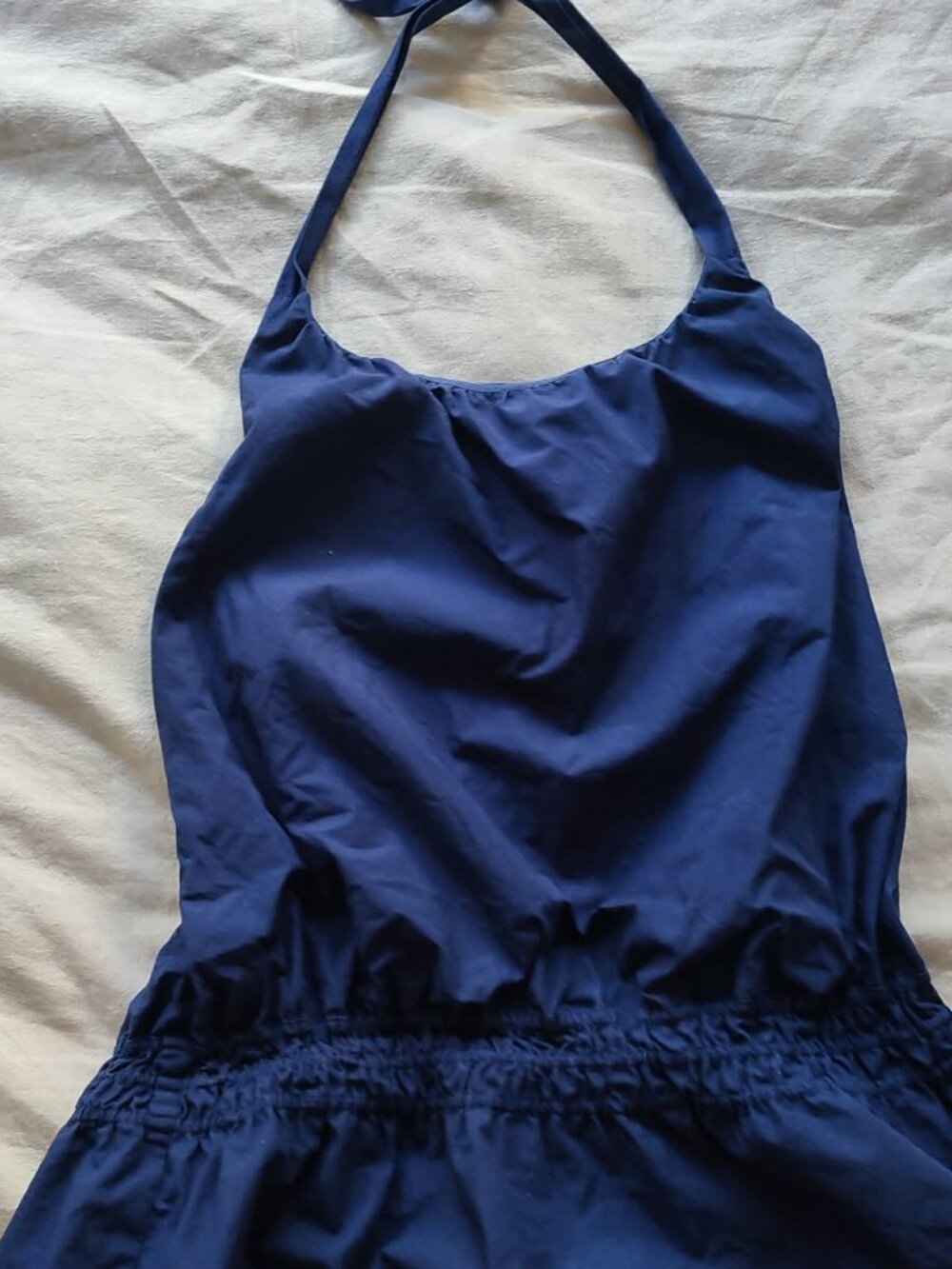 Aritzia Wilfred Elinor Poplin Halter Top M